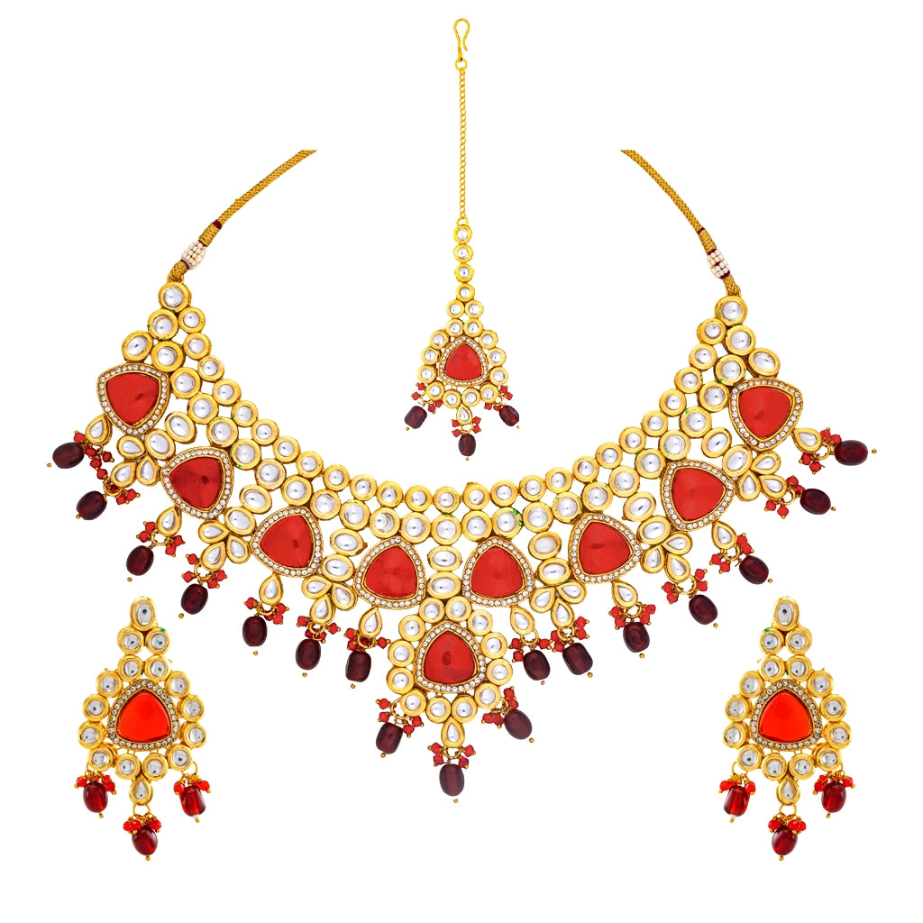 Ruhani Kundan Choker Set