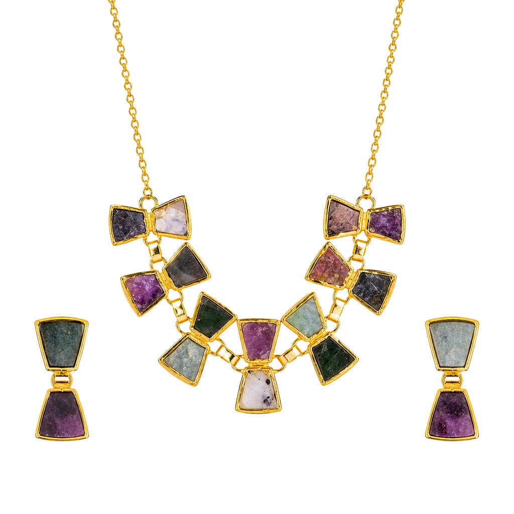 Ivory Statement Necklace Set