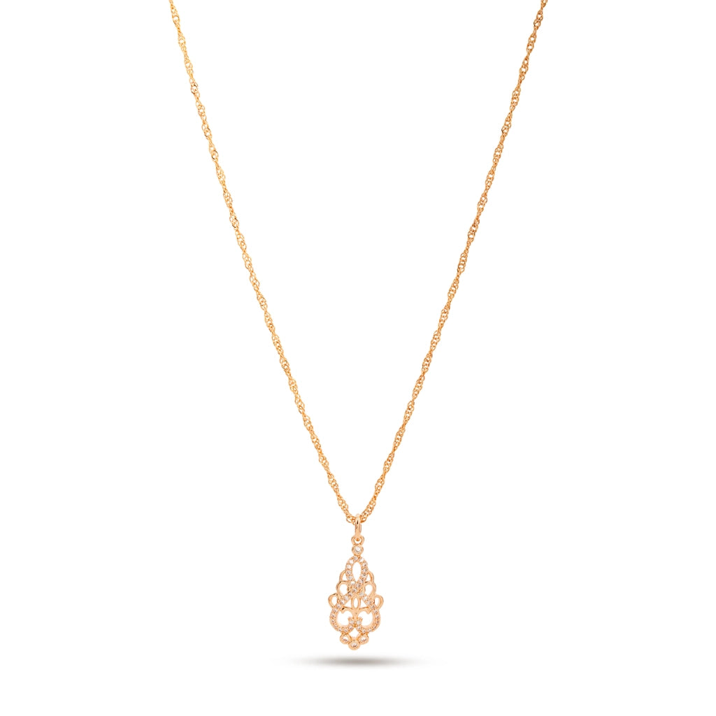 Elara Heartglow Pendant Necklace