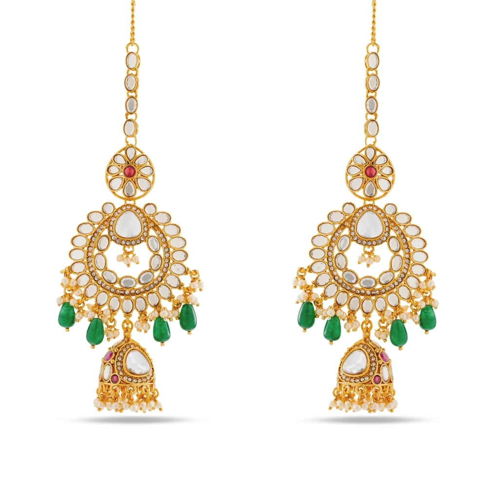 Noor-E-Jahan Emerald Noor Bridal Set