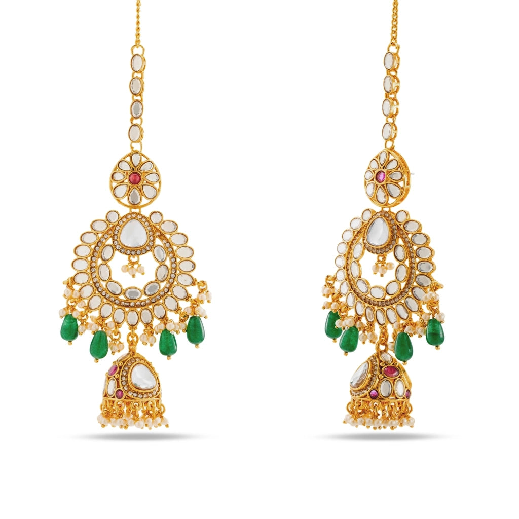 Noor-E-Jahan Emerald Noor Bridal Set