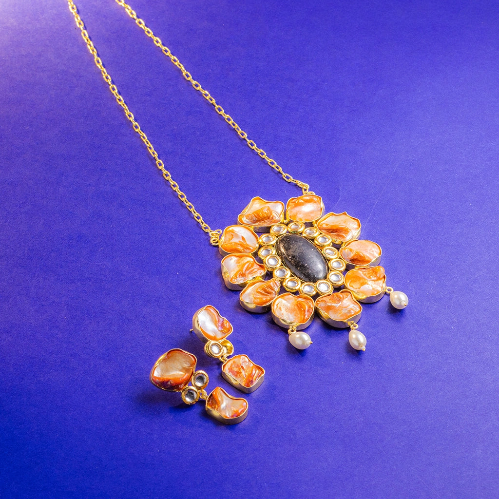 Kalpa Veda Sunstone Necklace