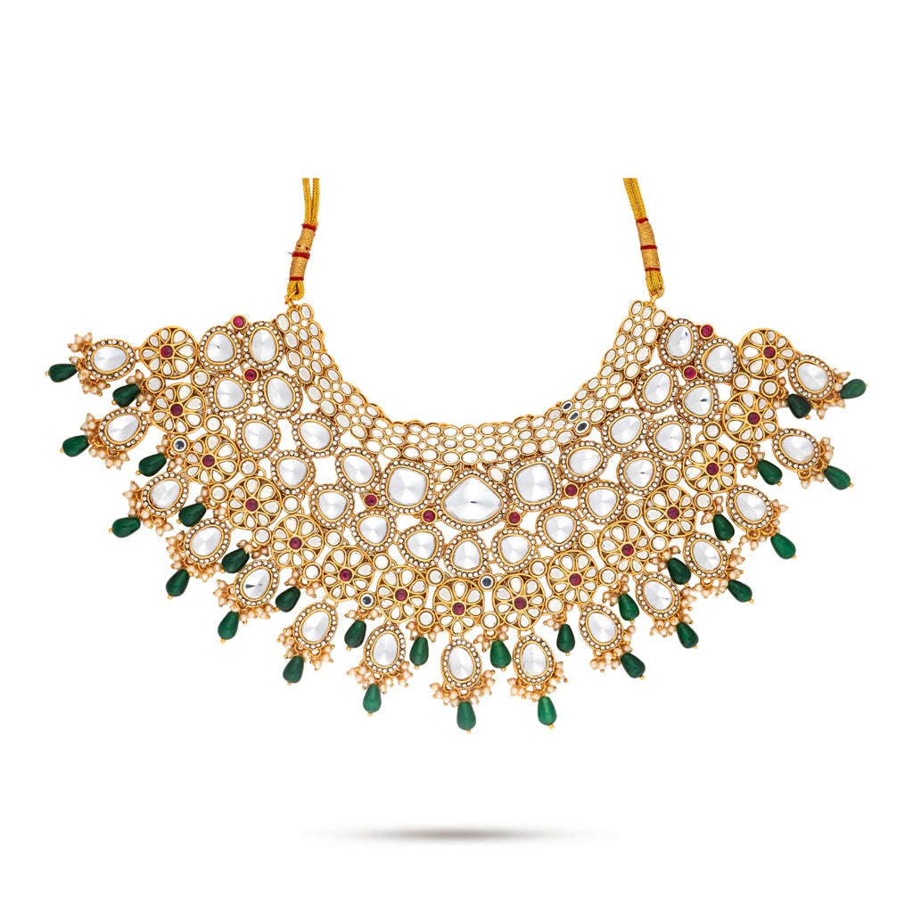 Noor-E-Jahan Emerald Noor Bridal Set