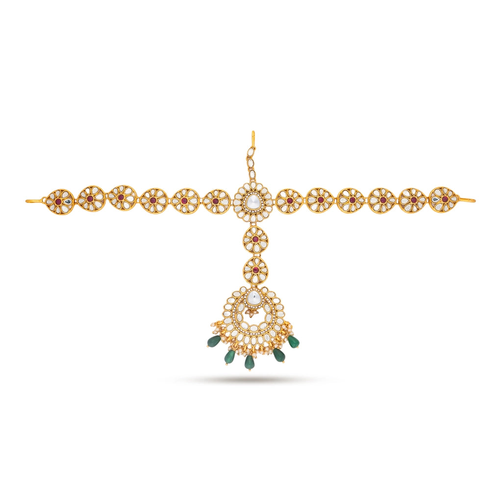 Noor-E-Jahan Emerald Noor Bridal Set