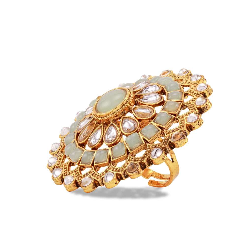 Rajvansh Halo Ivory Pearl