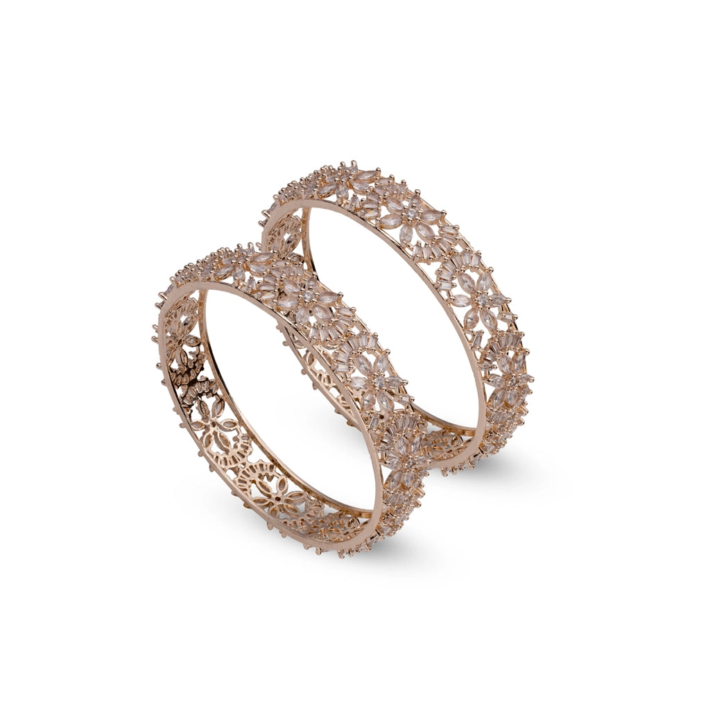 Floral Radiance Bangles