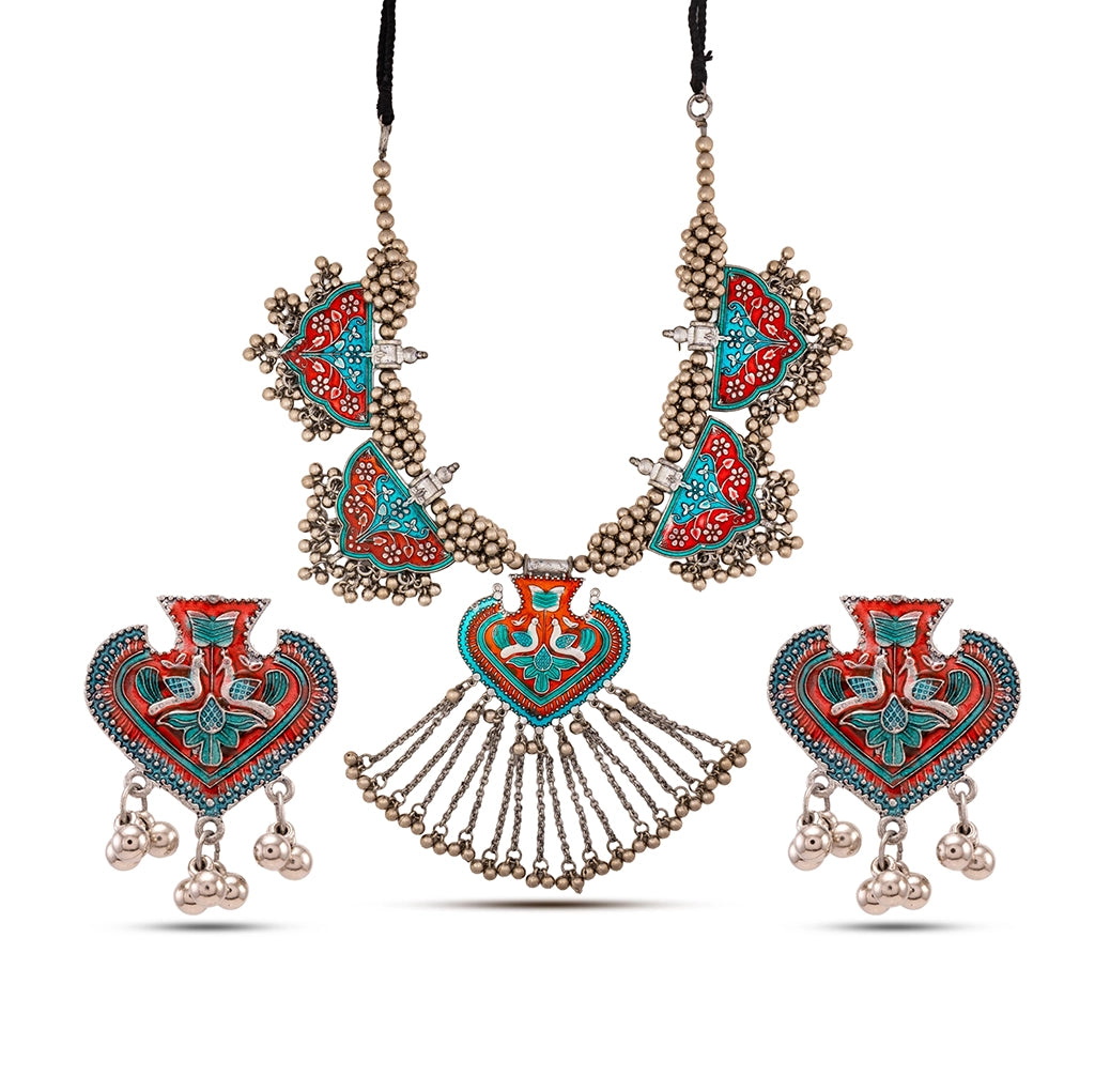 Heritage Tassel Necklace Set