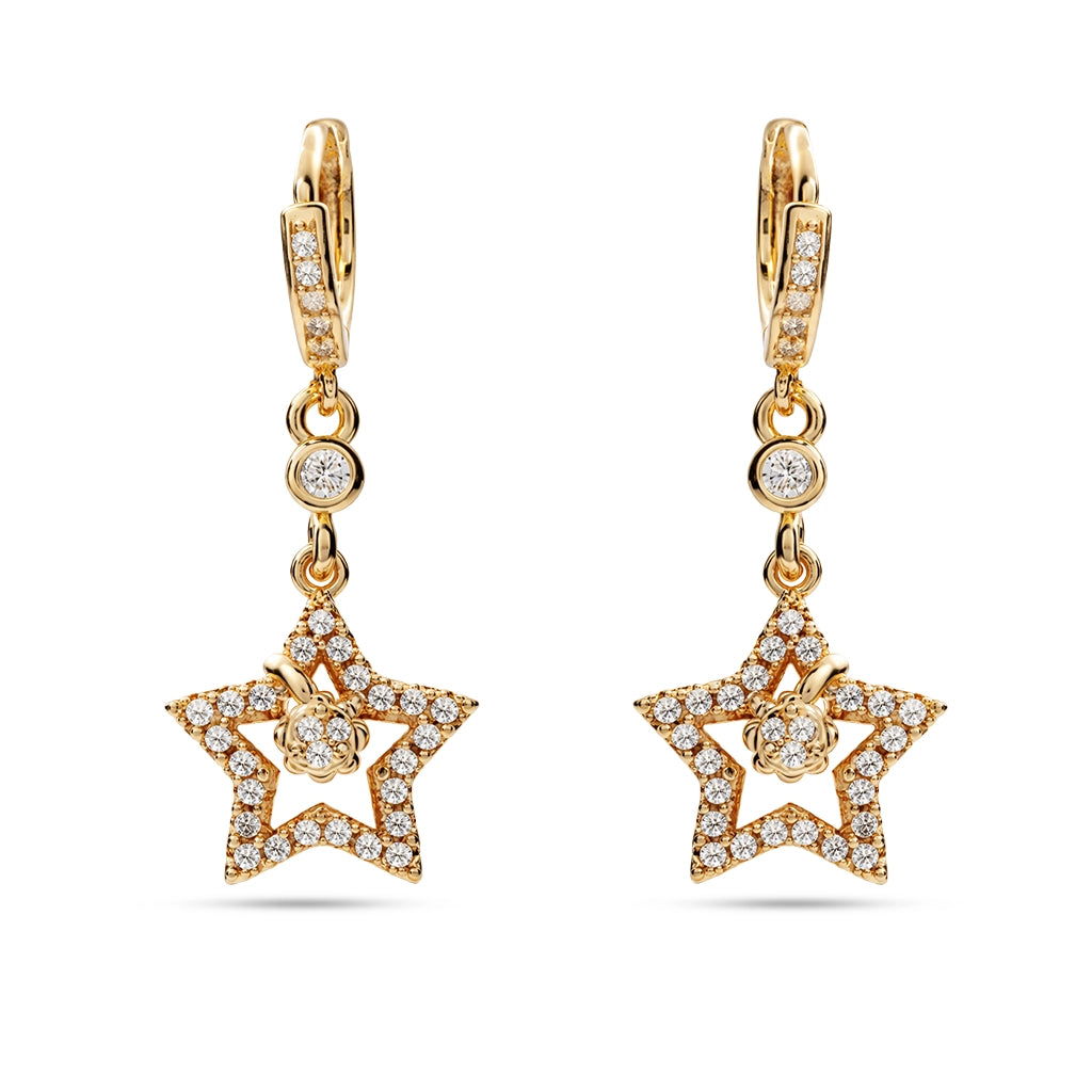 Flow Starline Hoop Danglers