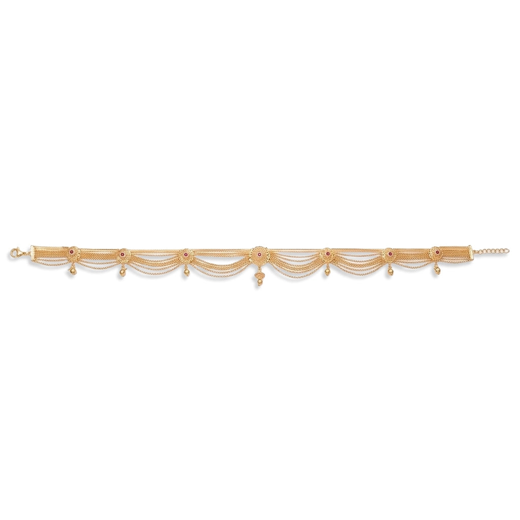 Layered Gold Kamarband