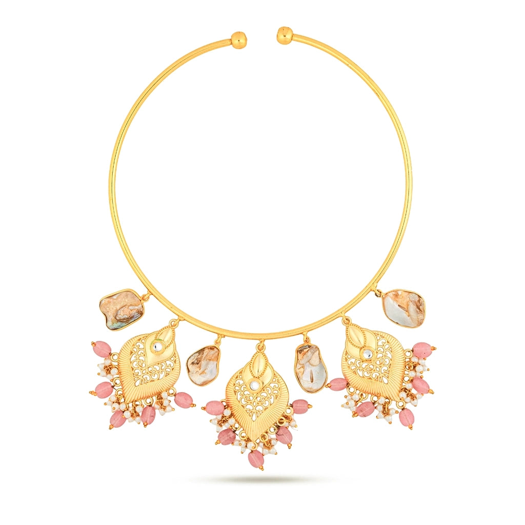 Noor-E-Meher Regal Collar Set