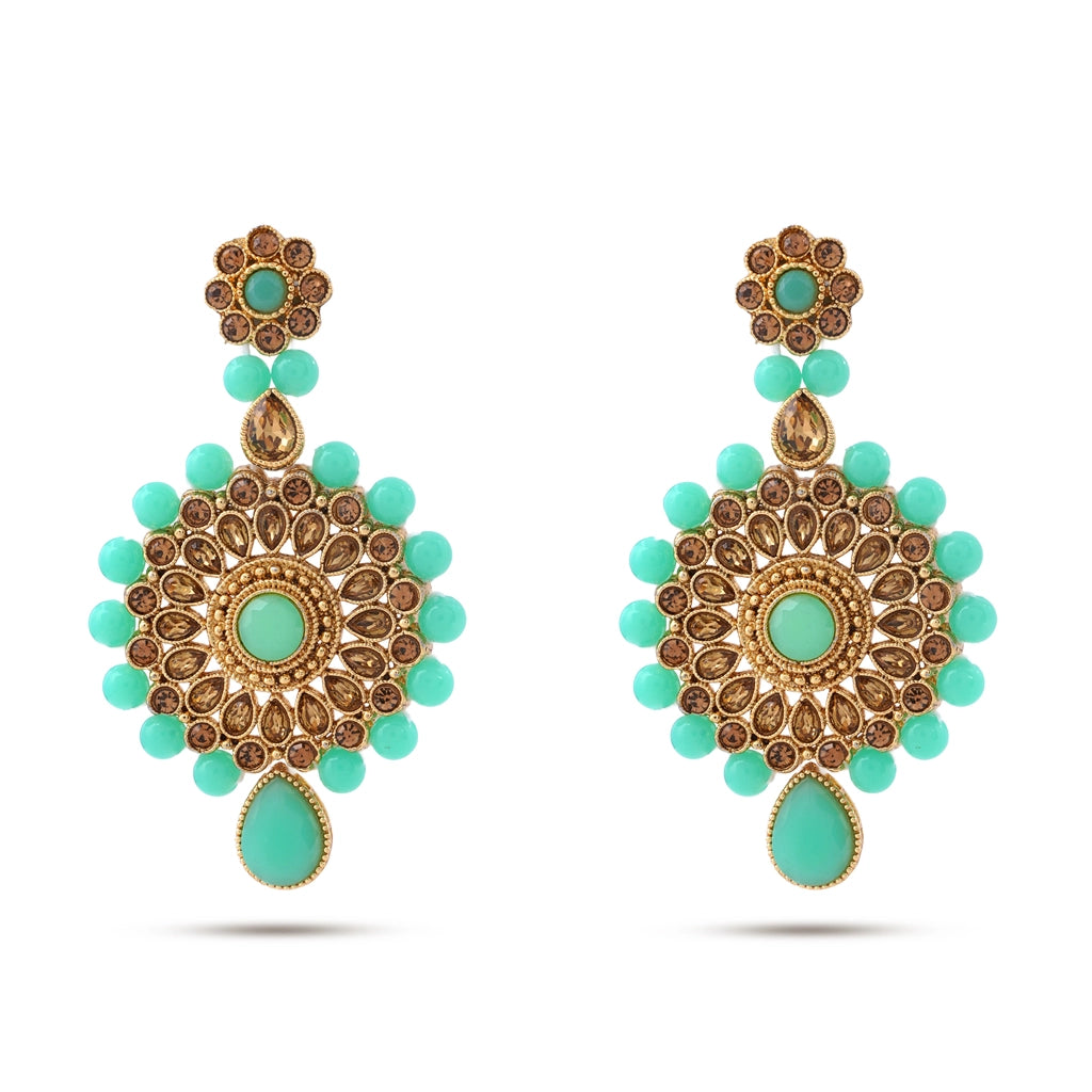 Aqua Noor Royale Necklace Set