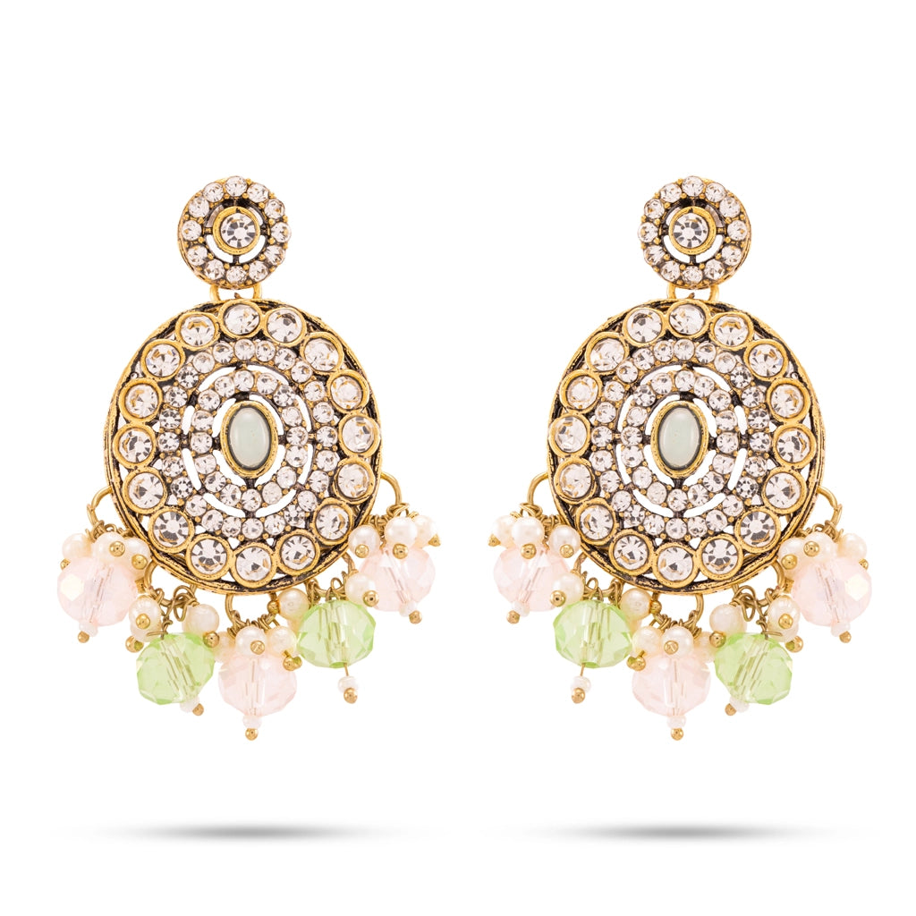 Pearl Pastel Bridal Necklace Set