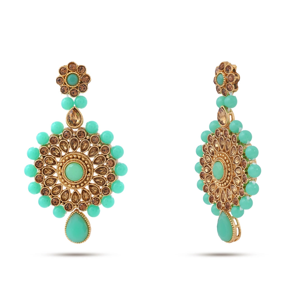 Aqua Noor Royale Necklace Set