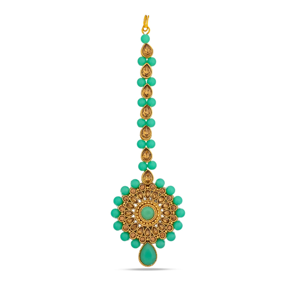 Aqua Noor Royale Necklace Set