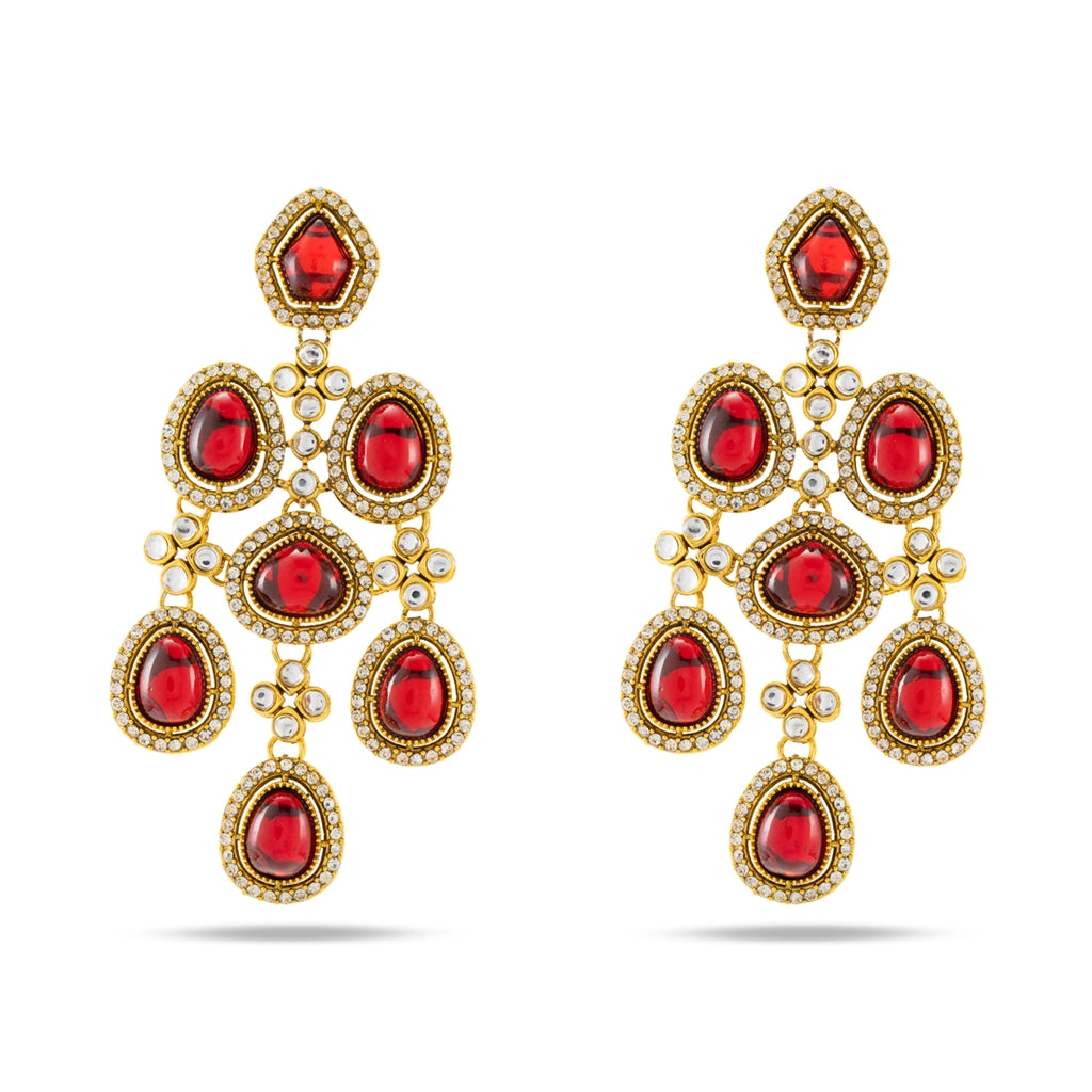 Ruhani Ruby Maharani Bridal Set