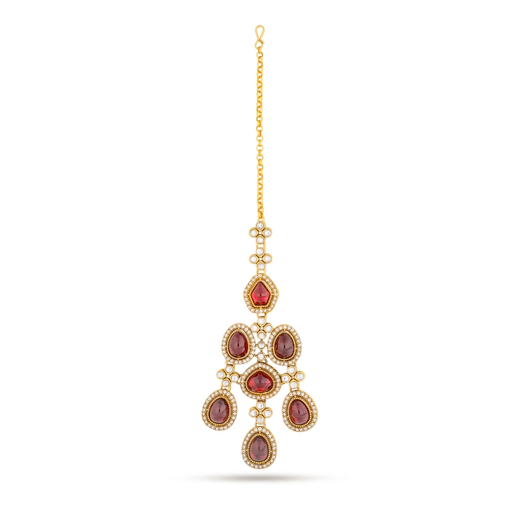 Ruhani Ruby Maharani Bridal Set