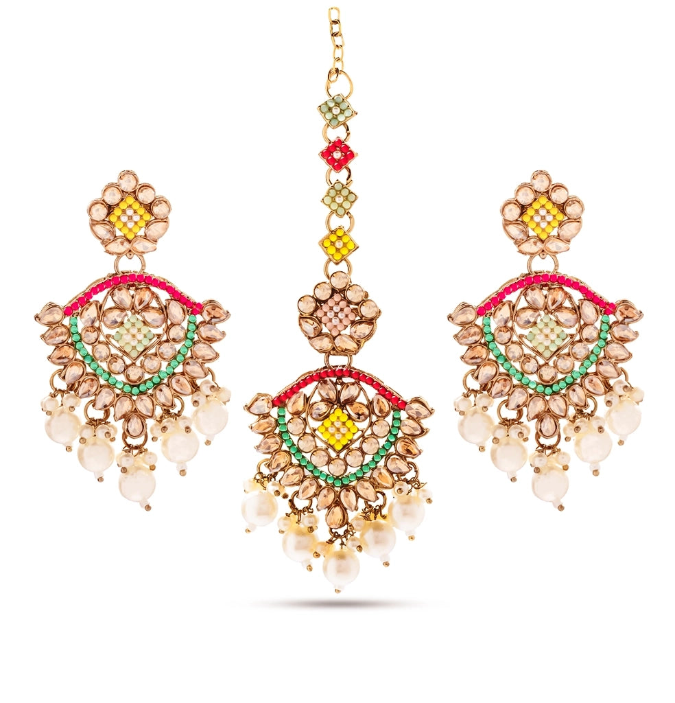 Rangrez Pearl Choker Set