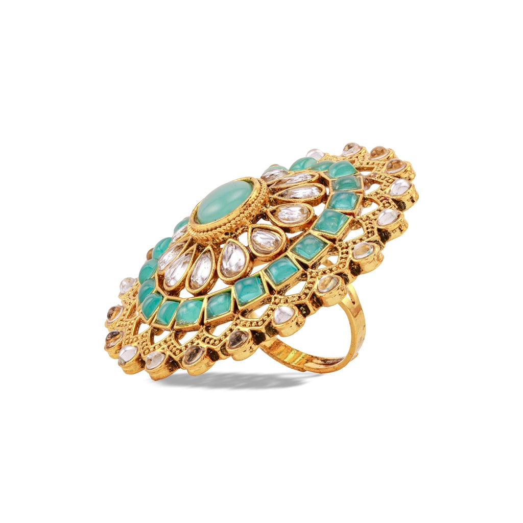 Rajvansh Halo Mint Jade