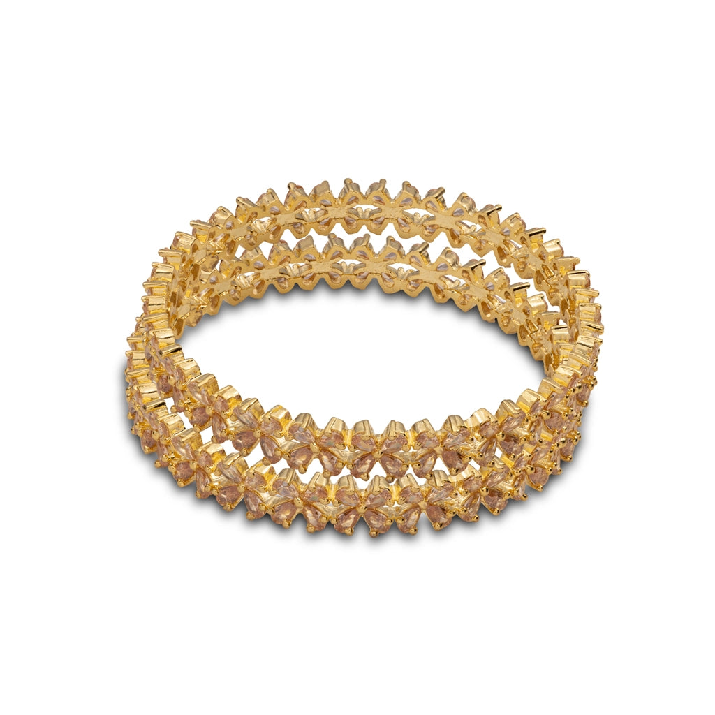 Crystal Vine Bangles