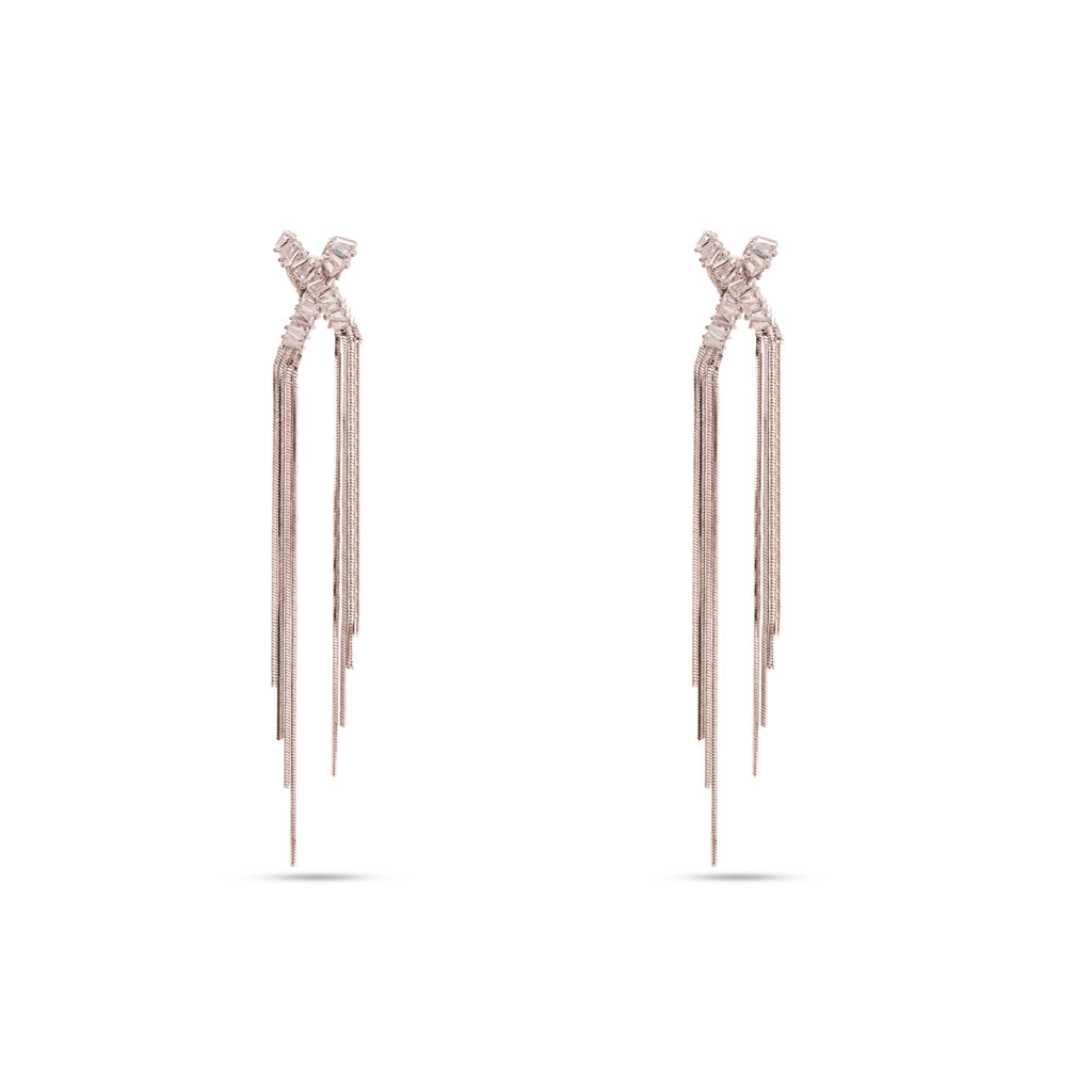 Celeste Cascade Crystal Tassels