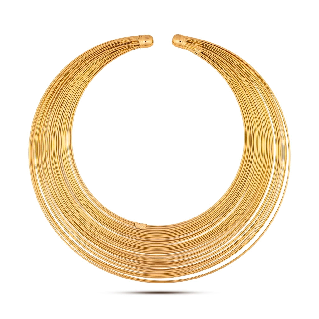 Aurelia Gold Wire Statement Set