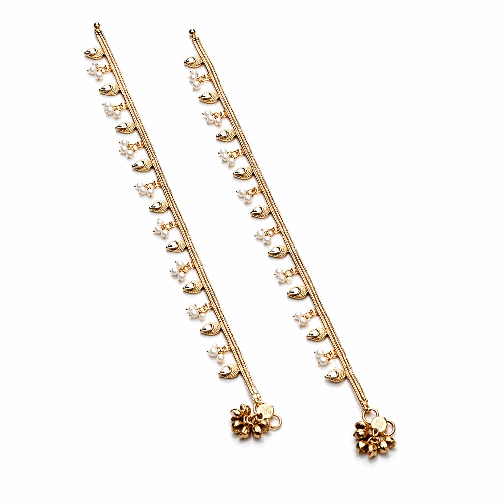 Crystal Charm Anklet
