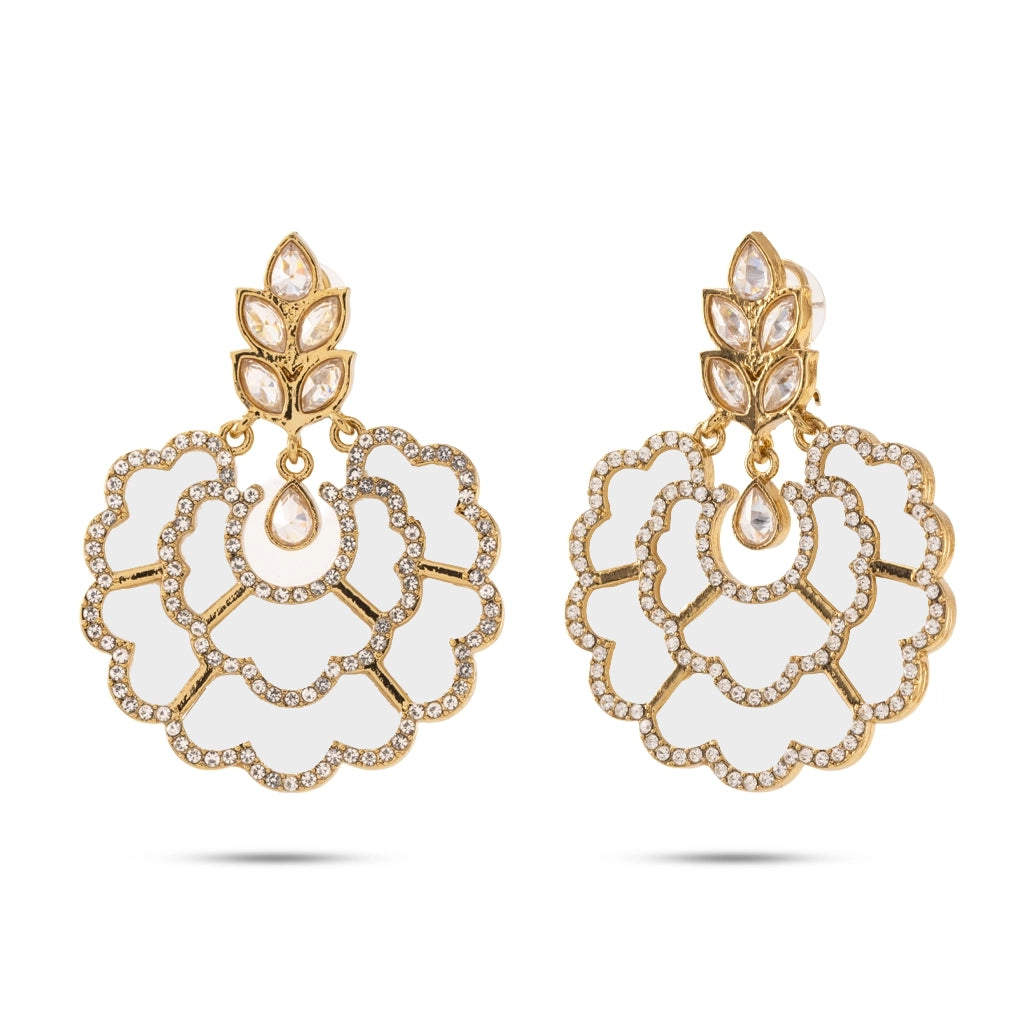Ivora Bloom Crystal Earrings