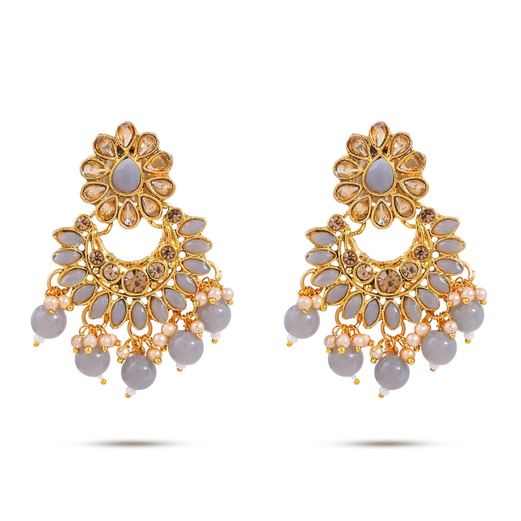 Smoky Noor Royale Layered Necklace Set