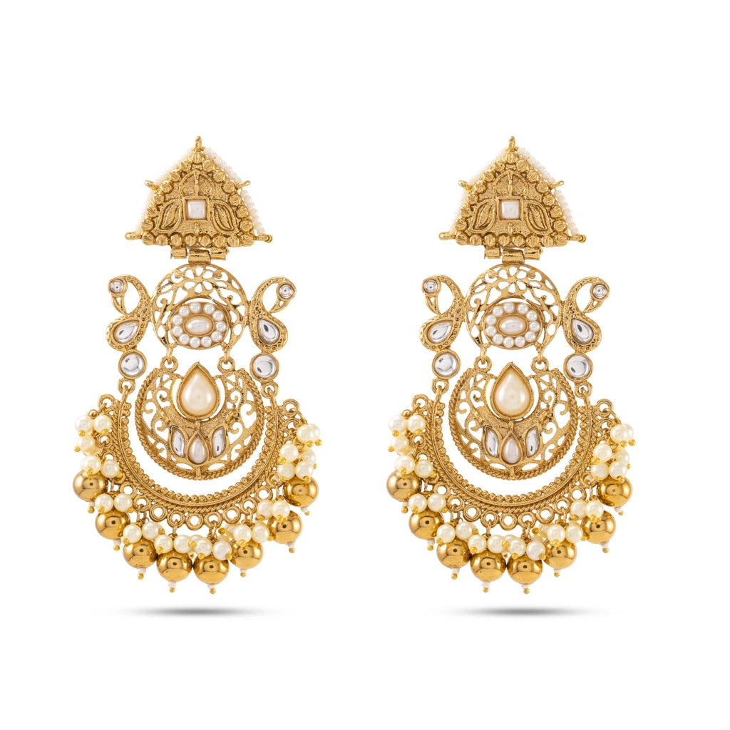Rajika Pearl Temple Chandeliers