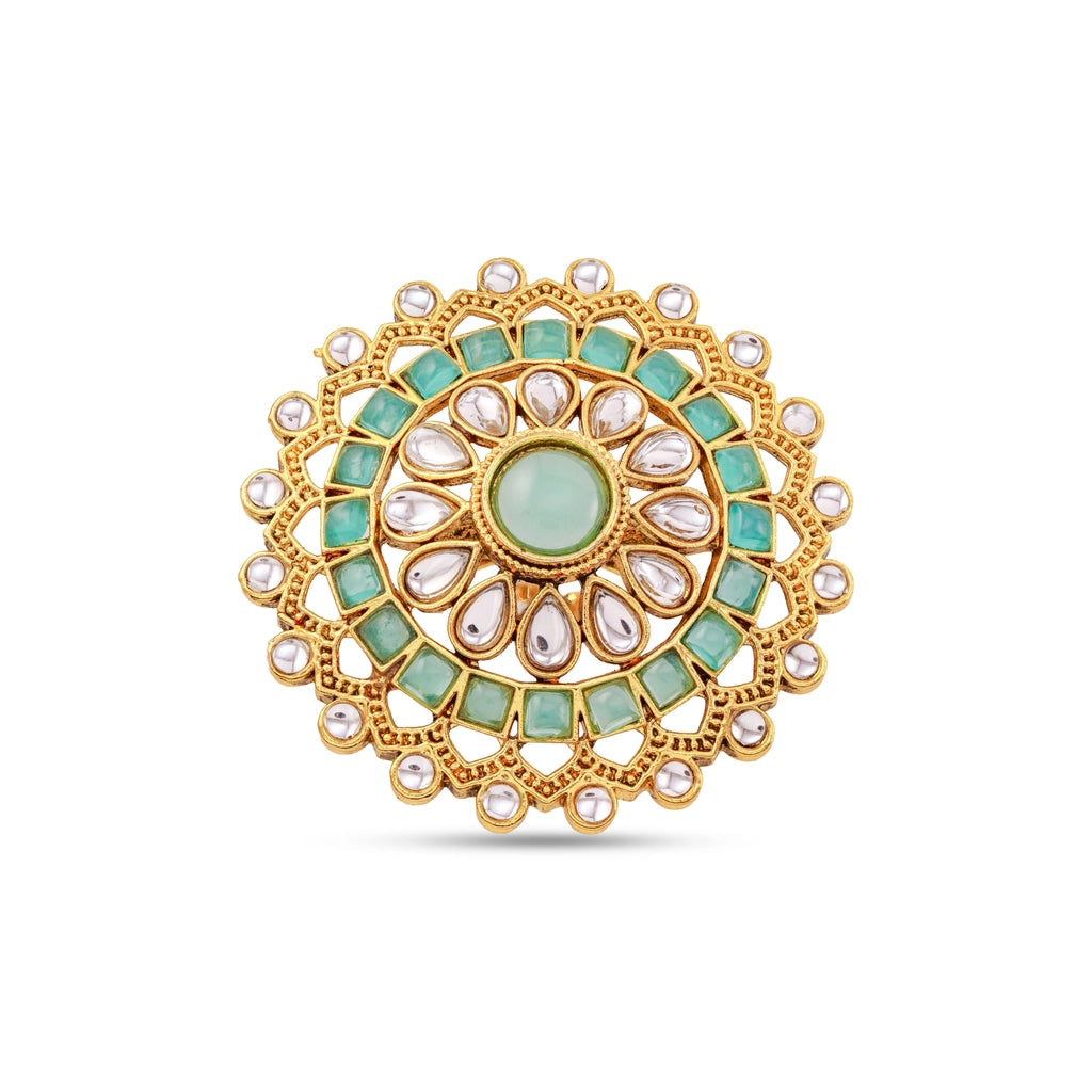 Rajvansh Halo Mint Jade