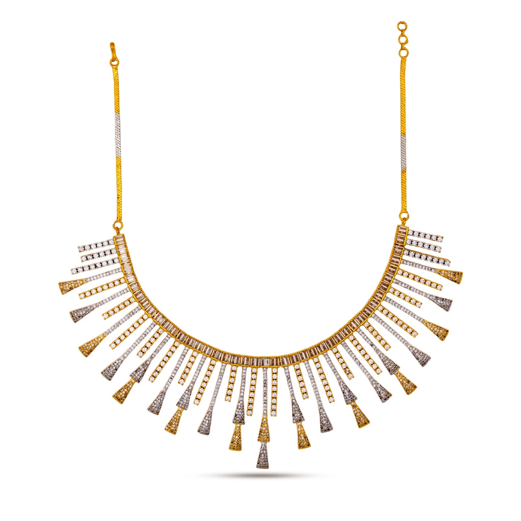 Aurielle Radiant Fringe Necklace Set