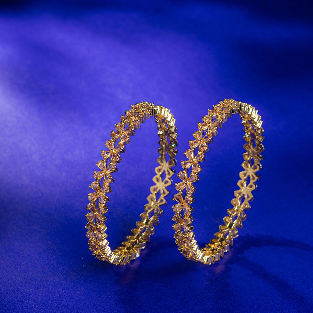 Crystal Vine Bangles