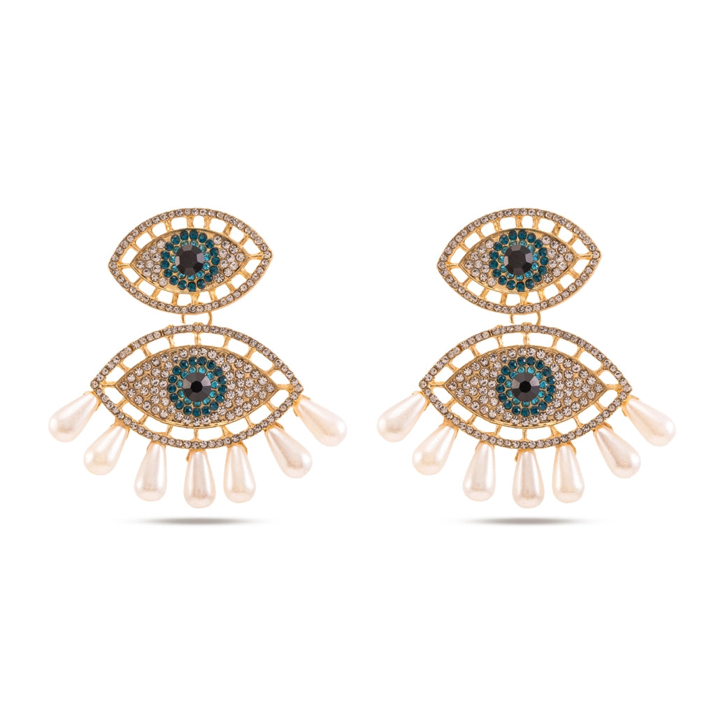 Ayla Nazar Pearl Earrings