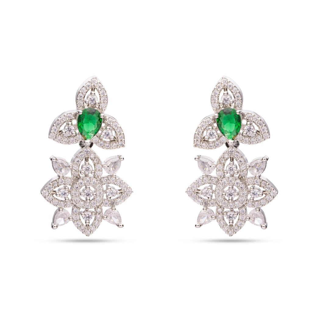 Emerald Whisper Necklace Set