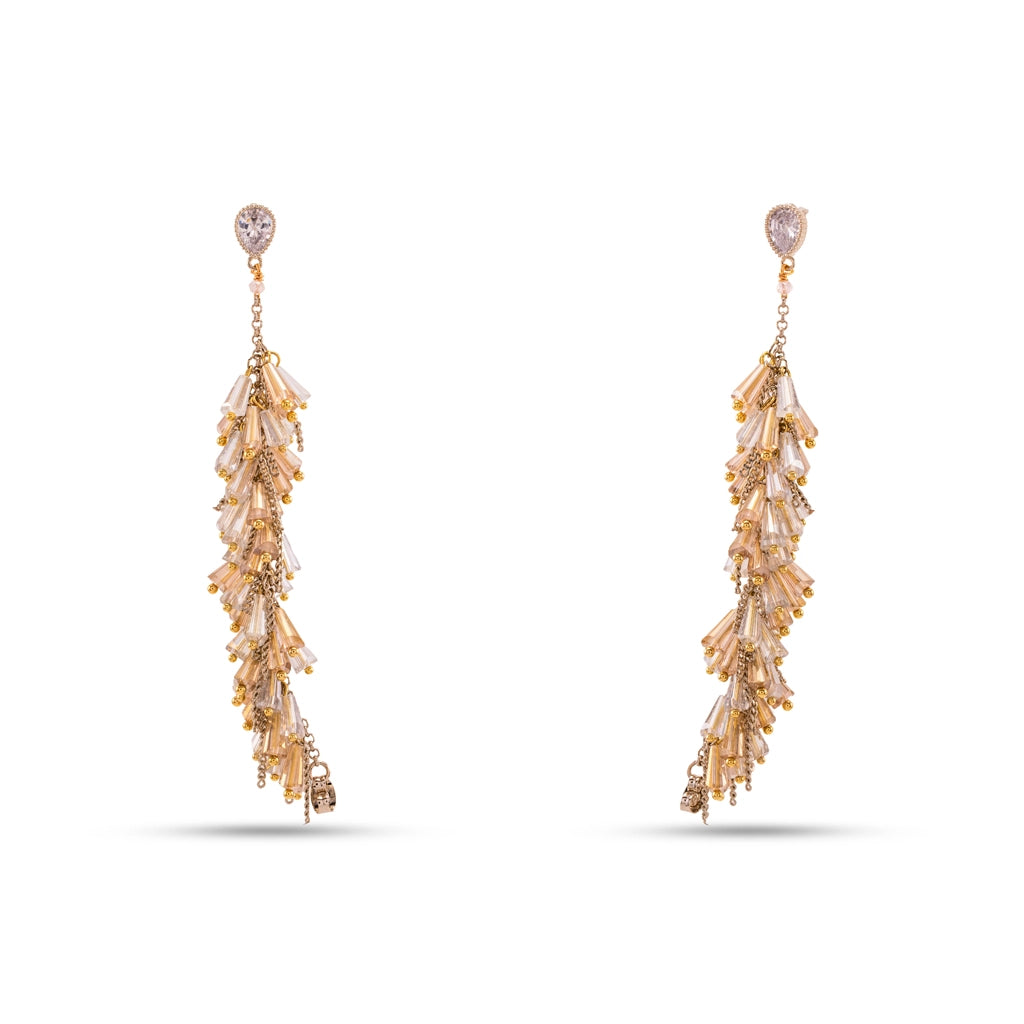 Celestine Prism Fringe Danglers