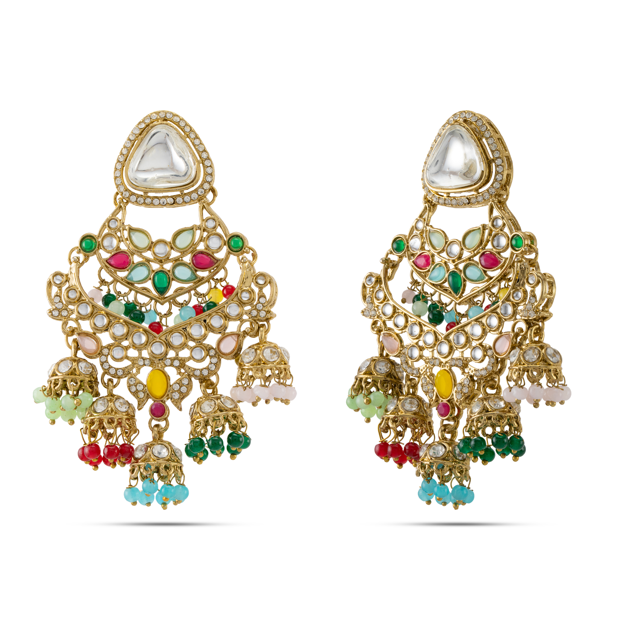 Imperial Kundan Jhumkas