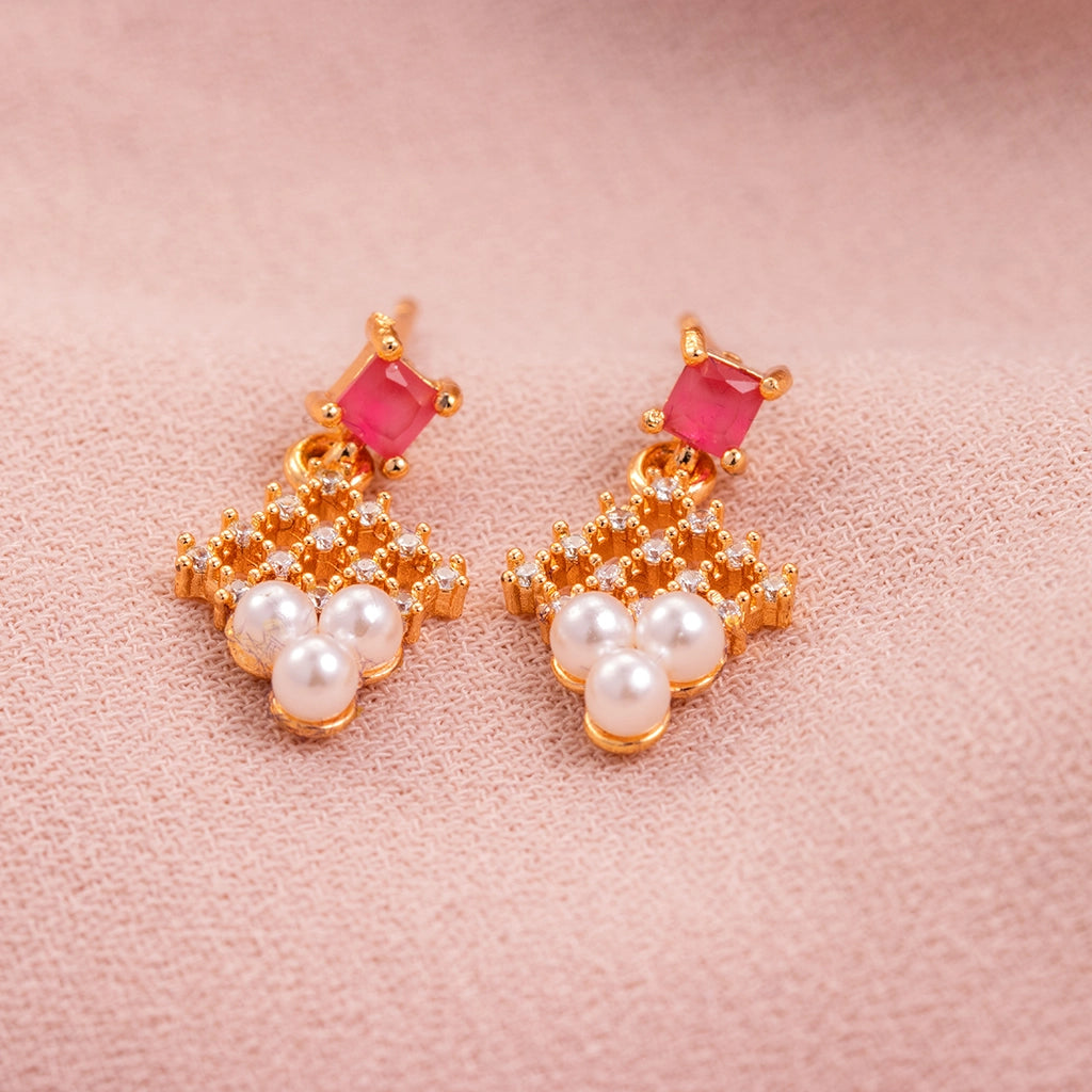 Rose Amara Drop Earrings