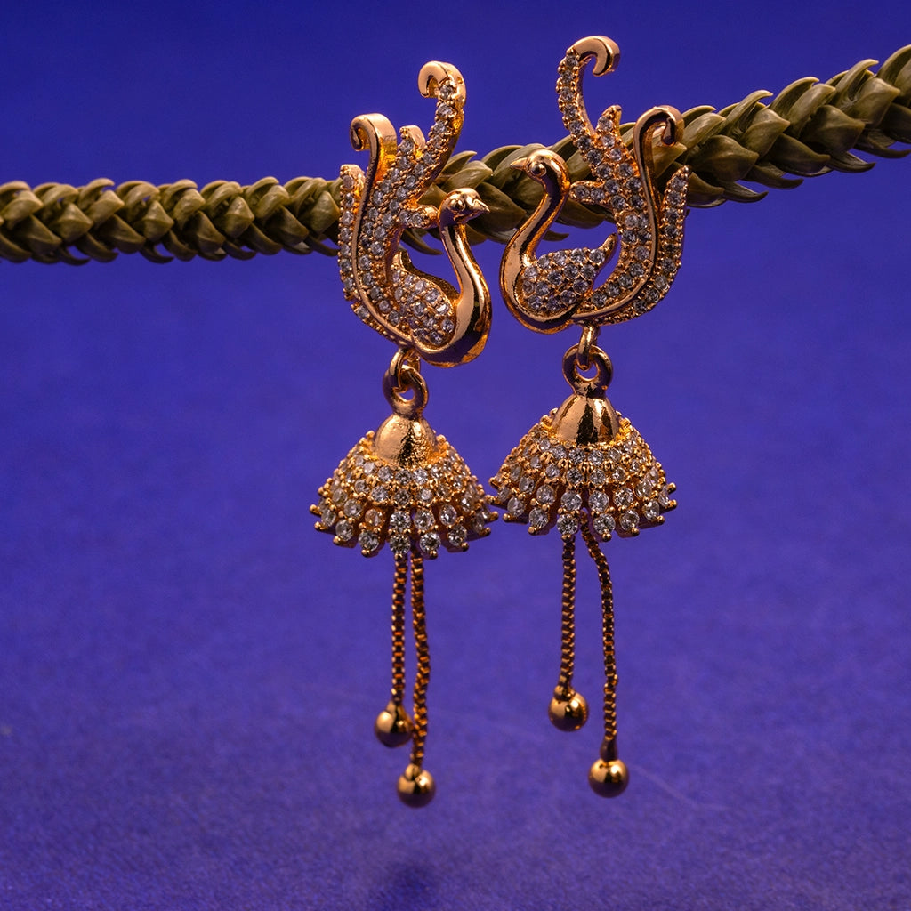 Mayura Noor Jhumkas
