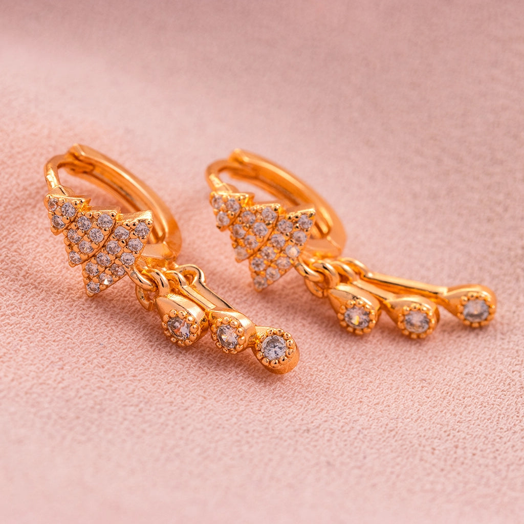 Triora Luxe Drop Hoops