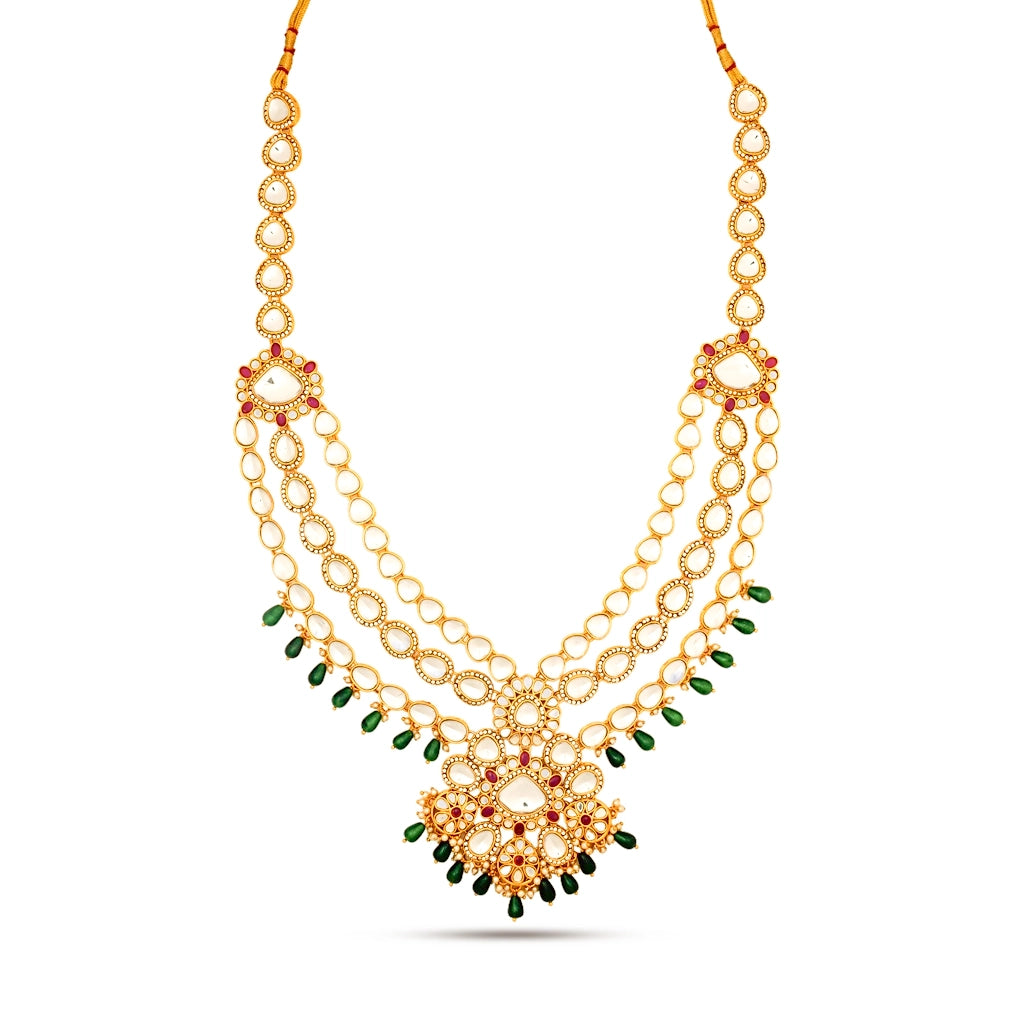 Noor-E-Jahan Emerald Noor Bridal Set