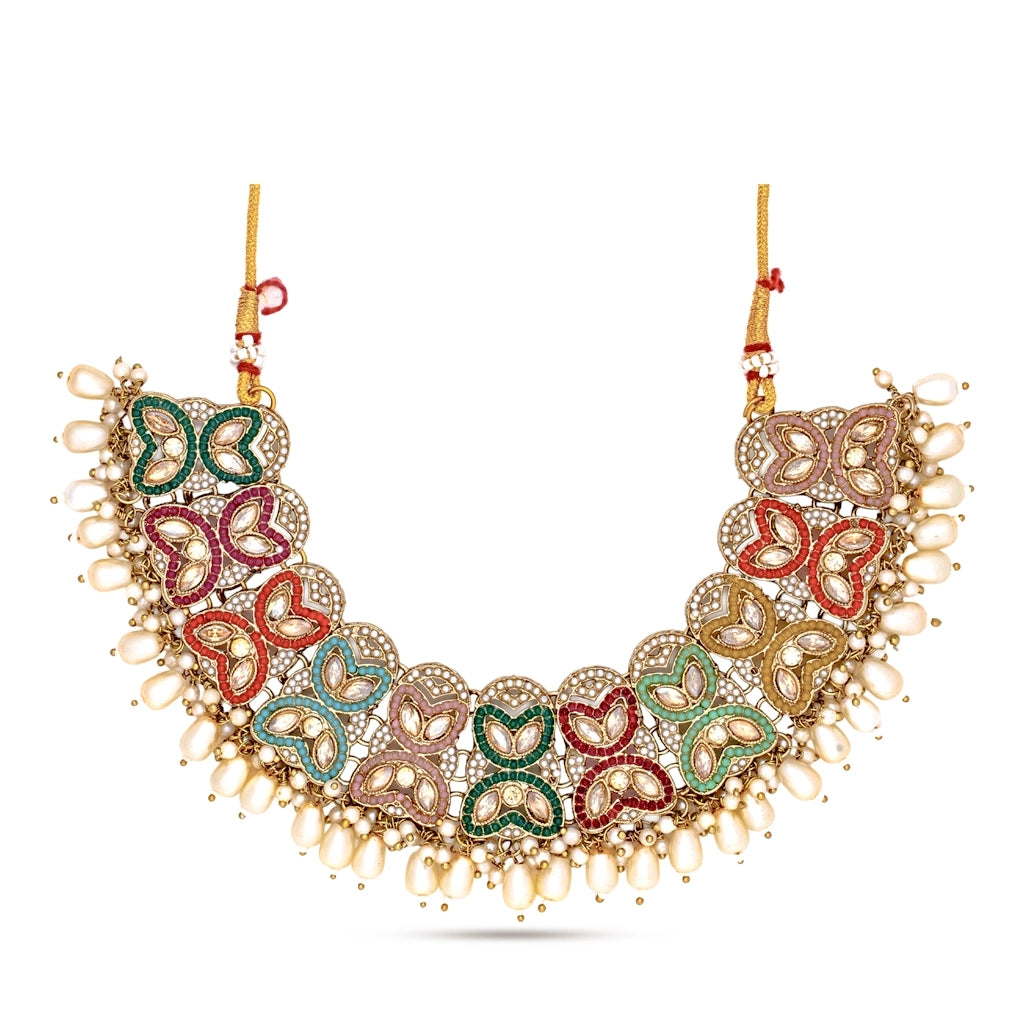 Rangrez Royal Polki Choker Set