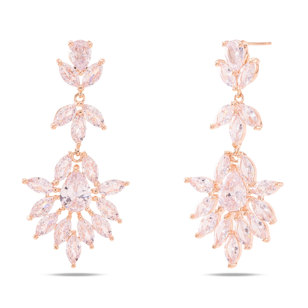 Blush Aurora Crystal Bloom