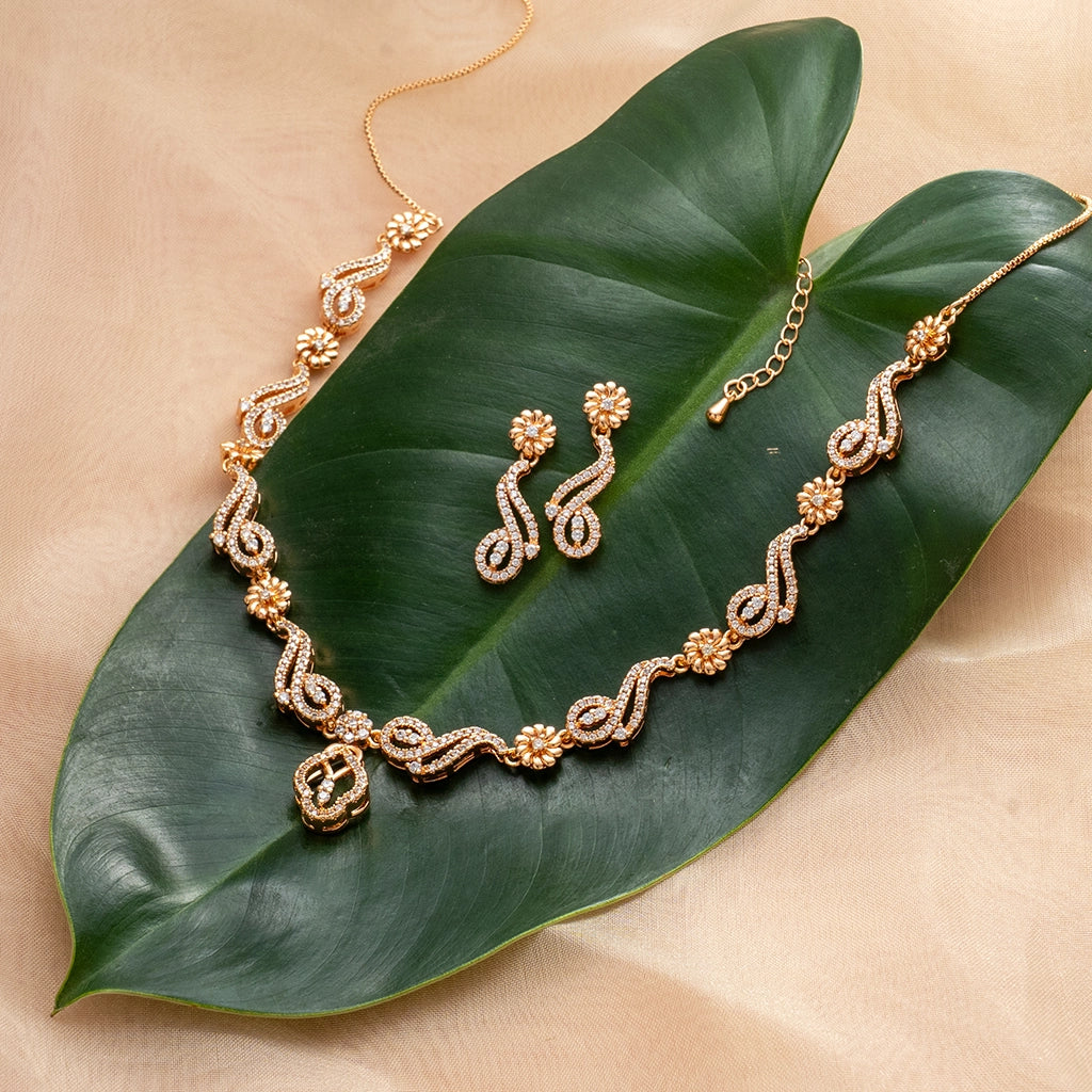 Serpentina Crystal Grace Necklace Set