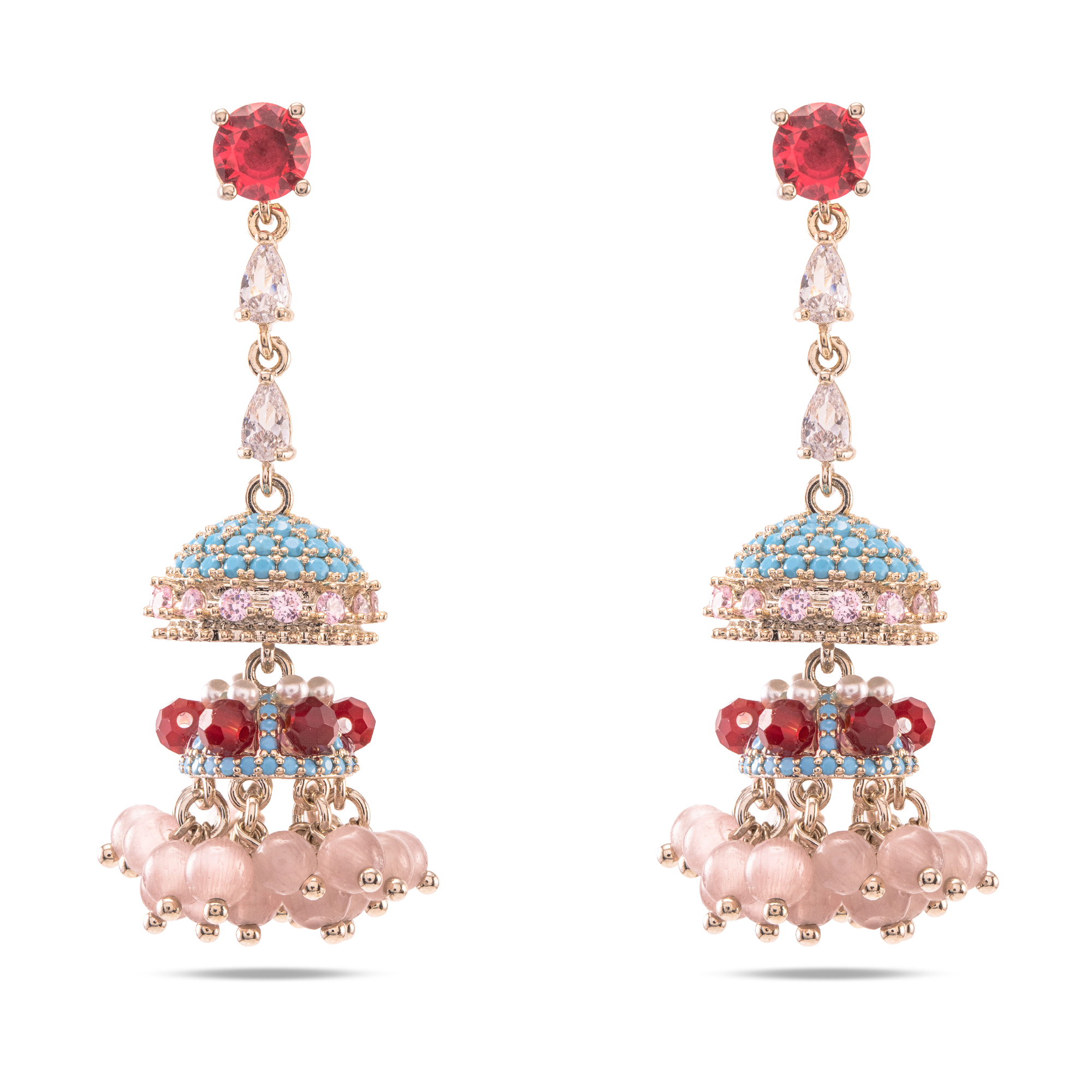 Meher Noor Regal Jhumkas