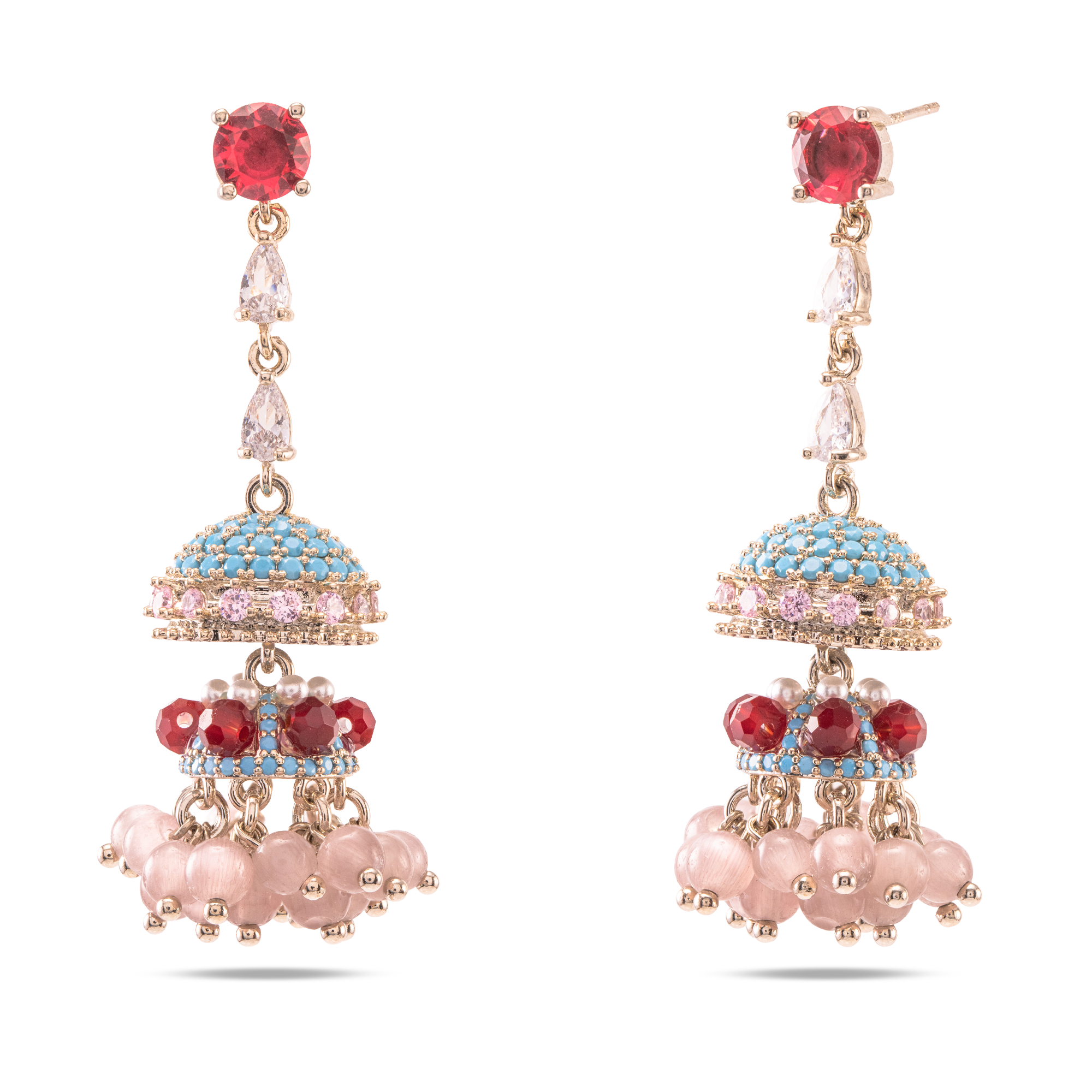Meher Noor Regal Jhumkas