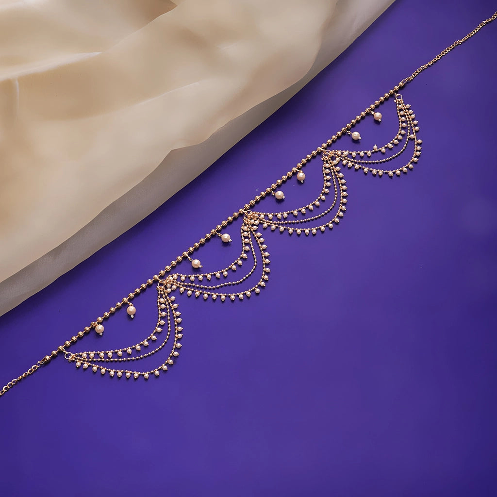 Celestia Pearl Drape Kamarbandh