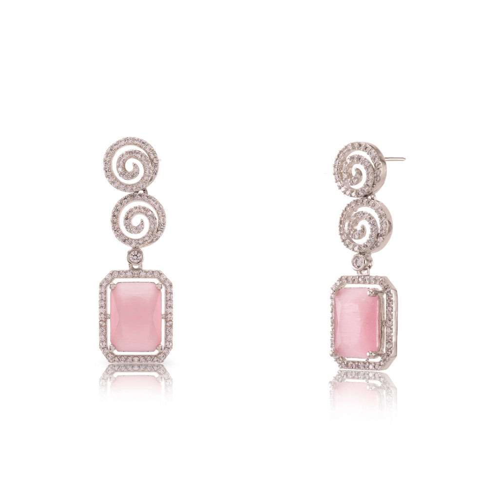 Rose Quartz Earrings