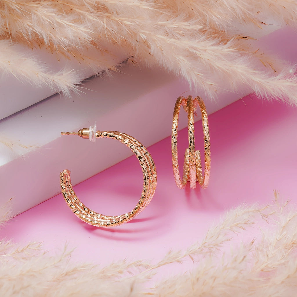 Gilded Rhythm Hoops