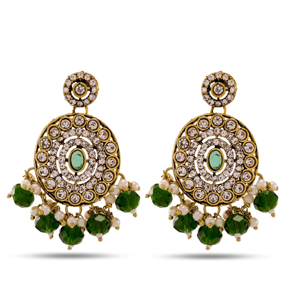 Ruhani Emerald Pearl Heritage Set