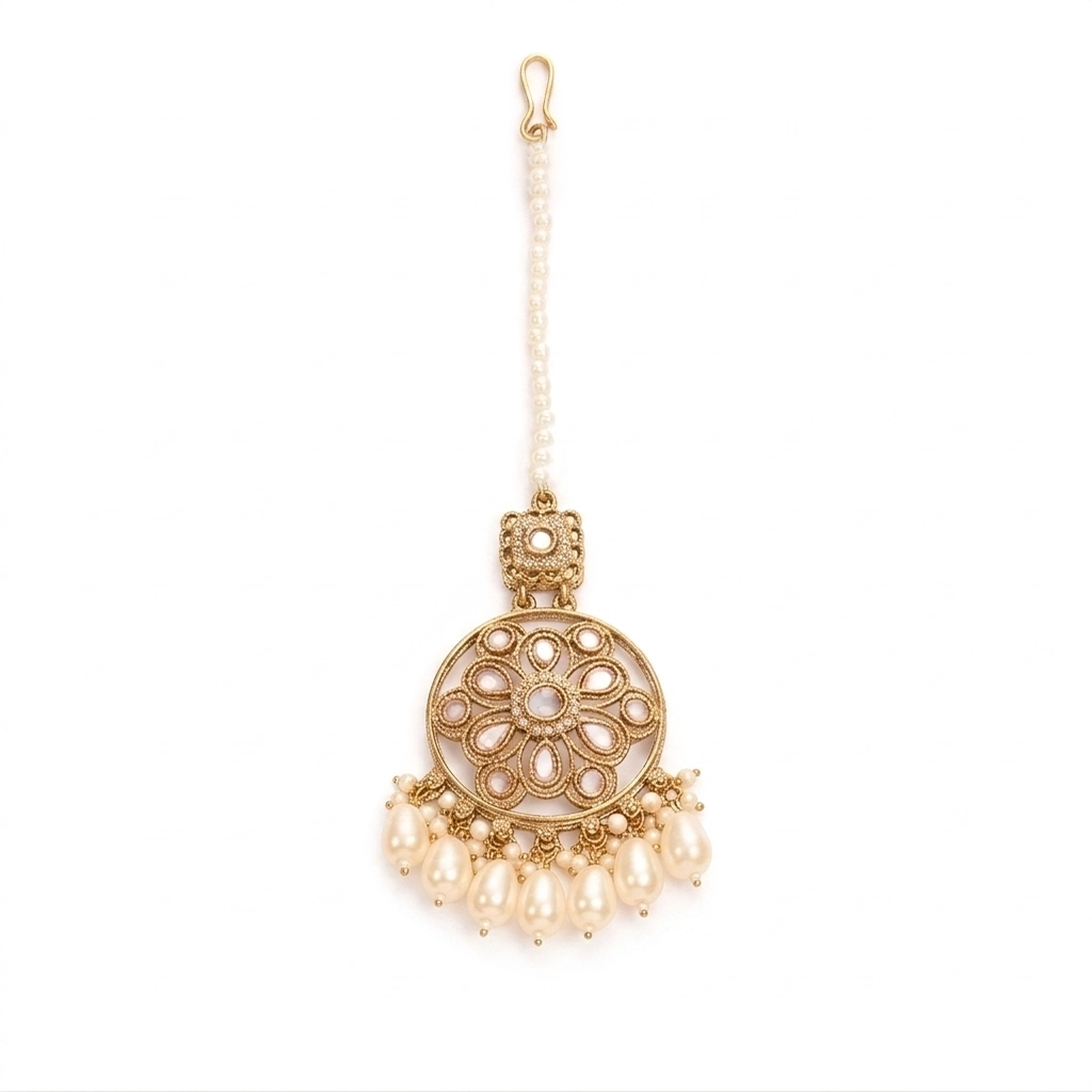 Pearl Royale Bridal Necklace Set